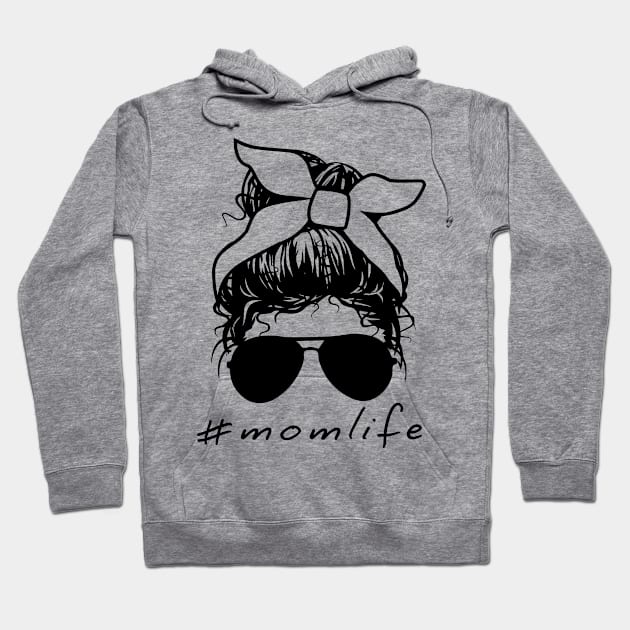 #momlife Hoodie by SilverFoxx Designs